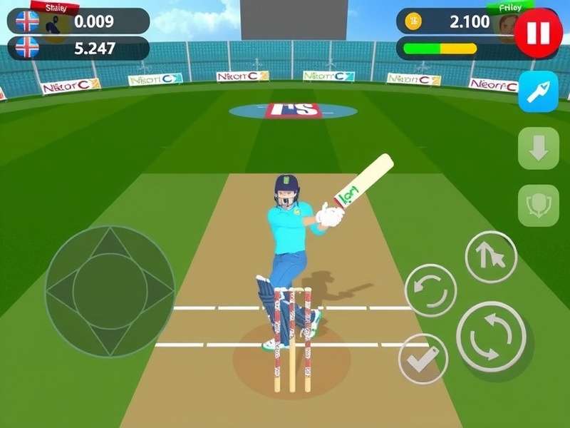 Cricket Pro Splash Hero gameplay screenshot